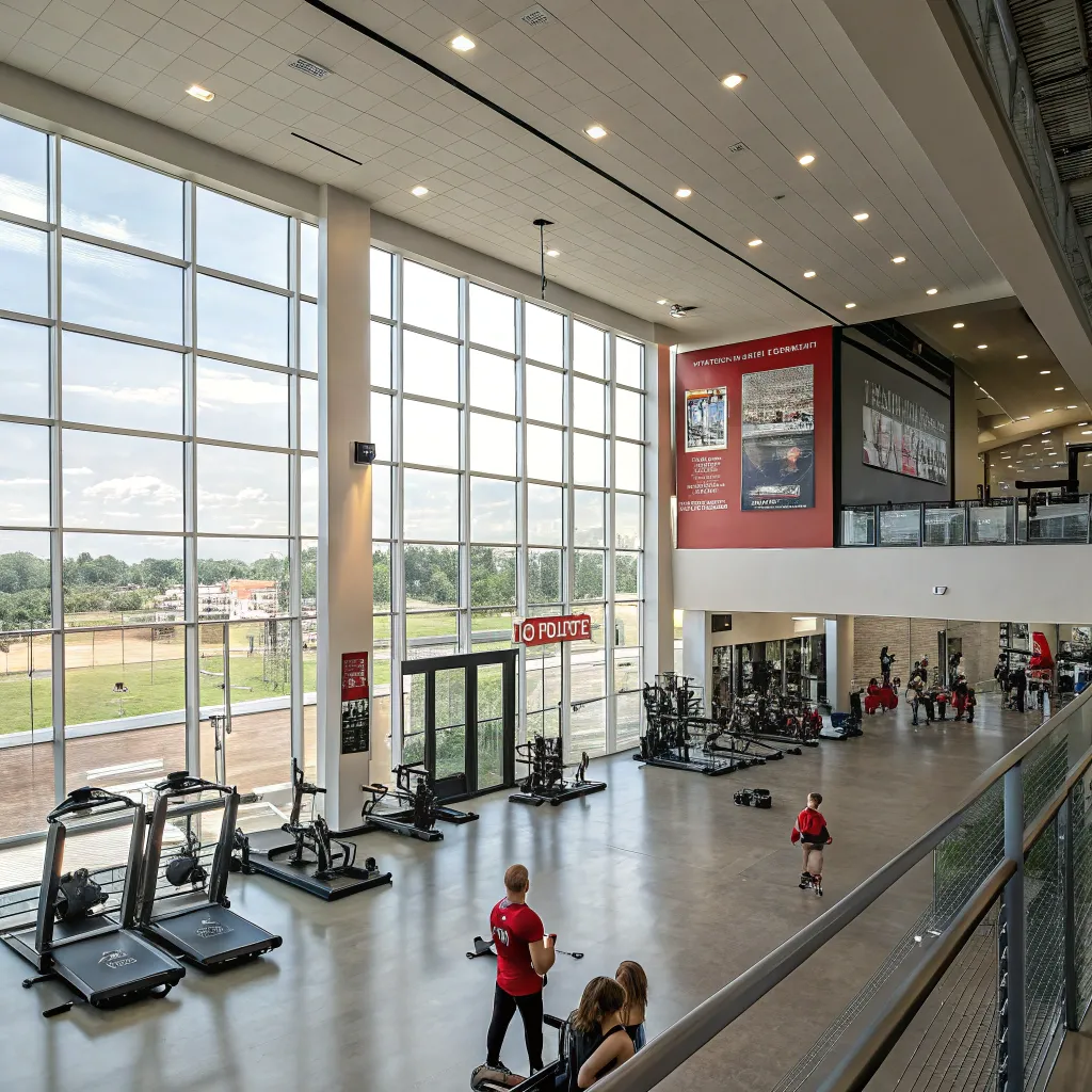 Interior of our fitness center